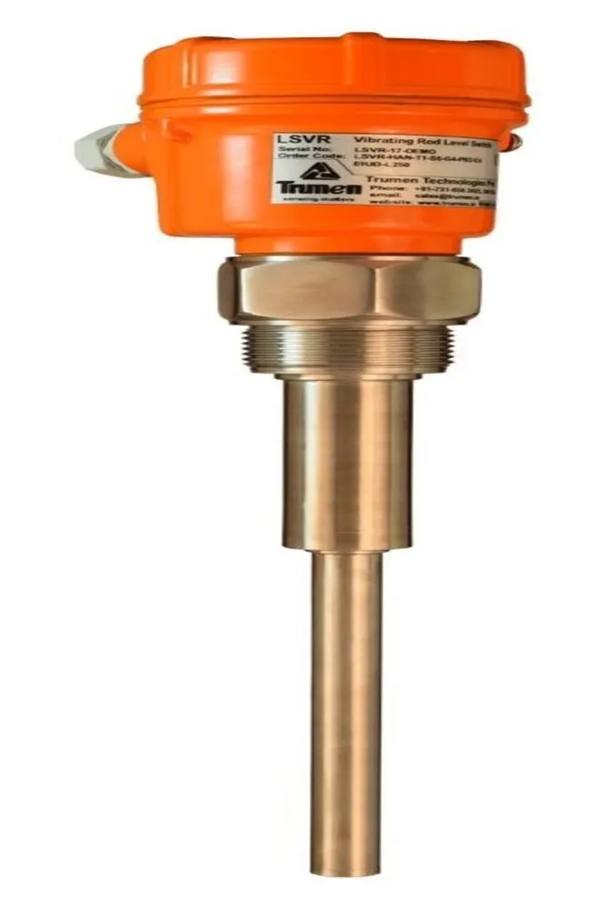 Top Mount Dry Material Vibrating Rod Point Level Switch